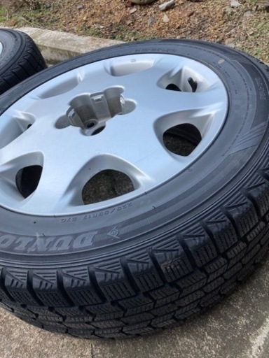 落札者様きまりました！早い者勝ちセルシオ　純正ホイール　スタッドレス　17インチ7.5J +45  114.3 5 穴　ハブ径60mm
