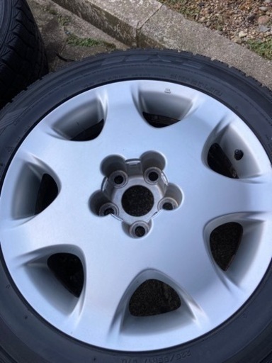 落札者様きまりました！早い者勝ちセルシオ　純正ホイール　スタッドレス　17インチ7.5J +45  114.3 5 穴　ハブ径60mm