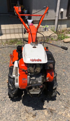磐田市発　KUBOTA クボタ T1-004 T1-60SK 農用トラクター 歩行型 管理機 耕運機　動作確認済み