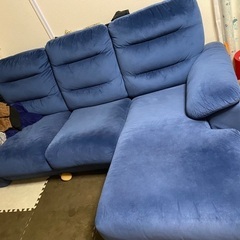 【売買成立】ニトリ　Ｌ字ソファー