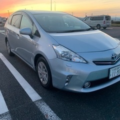 プリウスアルファ　グレードG 23年　車検4年11月　10万キロ...