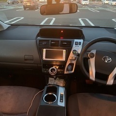 プリウスアルファ　グレードG 23年　車検4年11月　10万キロ　自動車税払い済み　込み込み62万の画像