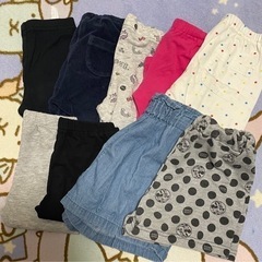 差し上げます！110サイズ　レギンス　キュロット