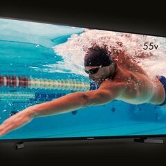 55インチ 4Kチューナー内蔵 LED液晶テレビ日本製（引取りに来れる方限定）