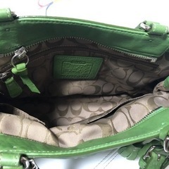 未使用　難あり　コーチ　バッグ　染め直しにの画像