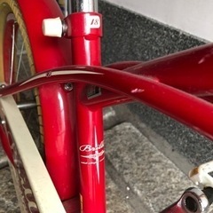 ★おしゃれ★かわいい★子供用自転車 18インチ アサヒ ビーチクルーザー ブリエアンファン 赤の画像