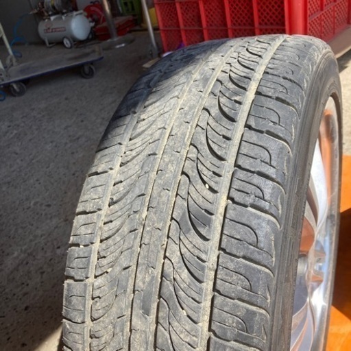 ?30プリウス215/45R17 7分山ラジアルタイヤ＆アルミセット