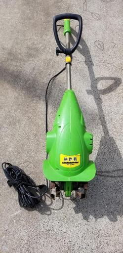 家庭菜園　耕運機