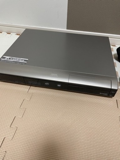 値下げ早い物勝ちSHARP シャープ HDD DVD 録画　書き写し
