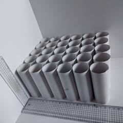 トイレットペーパーの芯30個