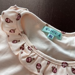 新品未使用❤︎TOCCA❤︎トップス❤︎80㎝の画像