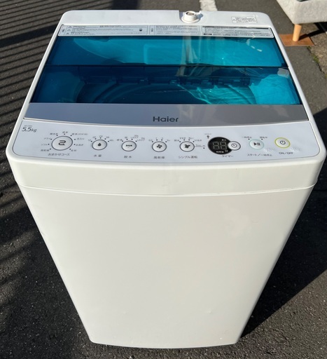 値下げしました！￥8800(税込) Haier ハイアール JW−C55A  2018年製　5.5kg ( 5ー1)