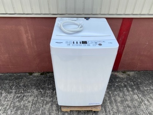ハイセンスHisense全自動洗濯機  HW-E5503 5.5K 2021年製 J04064