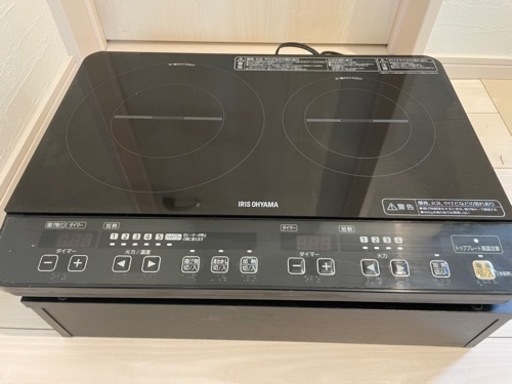 アイリスオーヤマ　IHクッキングヒーター美品