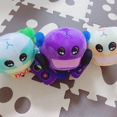 🚖puipuiモルカー🚖　お目々うるっとぬいぐるみ　3種+他2種の画像
