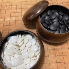 囲碁セット　囲碁盤　碁石の画像