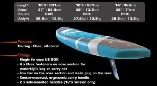 SUP bic c-tec tracer美used