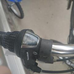 値下げ自転車の画像