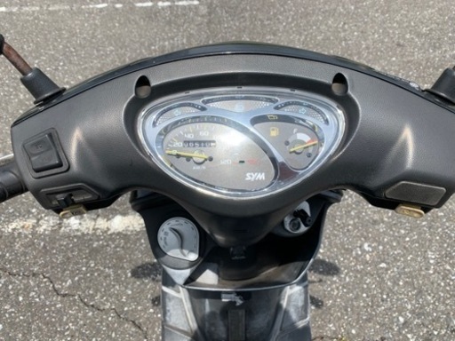 SYM xpro 100cc 原付 2種 スクーター 4スト 実動 書類 鍵有り