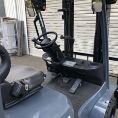 新品ノーパンクタイヤ　2トン　小旋回　コンパクト　関東輸送無料(条件有)　ガソリン　フォークリフト トヨタL&F コンパクト 02-8FGKL20　エンジンフォークの画像