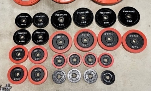 アイロテック iROTEC バーベル 合計180kg セット