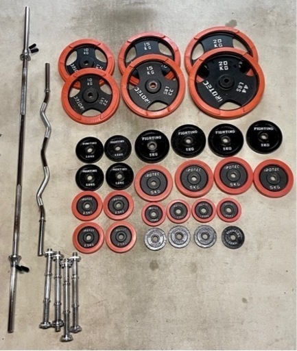アイロテック iROTEC バーベル 合計180kg セット