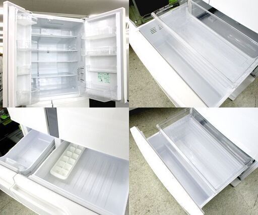 6ドア冷蔵庫 451L 2019年製 Panasonic NR-FVF454-W 自動製氷 フレンチ 6ドア冷蔵庫 451L 2019年製 Panasonic NR-FVF454-W 自動製氷 フレンチ