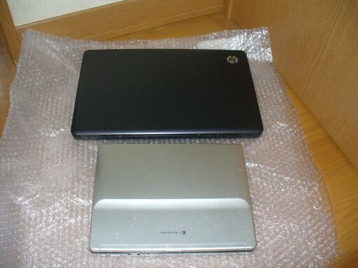 ノートPC ２台　起動はするけどジャンク扱いで、、、