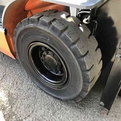 タイヤ交換済　1トン　ガソリン　エンジン　フォークリフト　トヨタ　関東輸送無料(条件有)　下取り試乗歓迎　1t　1000kgの画像