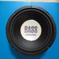 ALPINEサブウーファー10"(25cm)2個セット