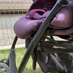 【あげます】  アップリカ　ベビーカーの画像