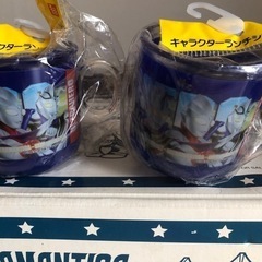 コップ、お弁当箱、ランチボックスの画像
