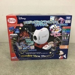 ほぼ新品　タカラトミー ワンダービューシアター ディズニーキャラクターズ ACアダプター付　マジカルプレイタイム プロジェクションマッピングの画像