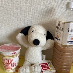 スヌーピー　UNIQLO タグ付き