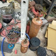 交渉　ねじ切り機