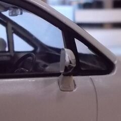 希少 1/24 TOYOTA VOXY ミニカー ホワイトパールクリスタルシャイン プルバック 白 トヨタ ヴォクシー 非売品 札幌市東区 新道東店の画像