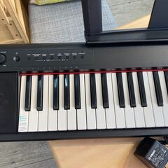YAMAHA★ヤマハ piaggero (ピアジェーロ) 電子ピアノ NP-11 ブラック 61鍵盤 軽量 楽器 ピアノ 鍵盤楽器☆買取帝国 志木店の画像