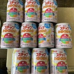 【値下げしました！】明治ステップらくらくミルク(缶 240ml×...