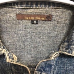 ★ UPPER FREAK アッパーフリーク デニムジャケット Gジャン ★の画像