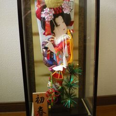 羽子板飾りオルゴールがなります 引き取りに来られる方を希望致します。