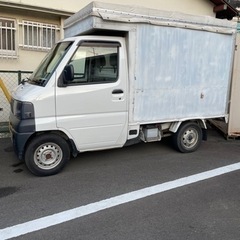三菱ミニキャブ キャブオーバー 軽トラ 平成14年 5速MT AC PS 走行124700キロ 車検5年11月の画像