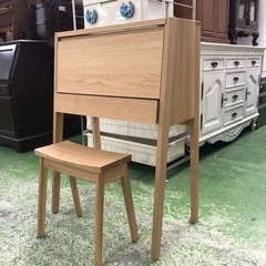 カリモク　ドレッサー karimokuドレッサー スツール付