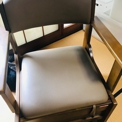    【引越整理中】家具調 介護用 ポータブルトイレ  椅子【早...