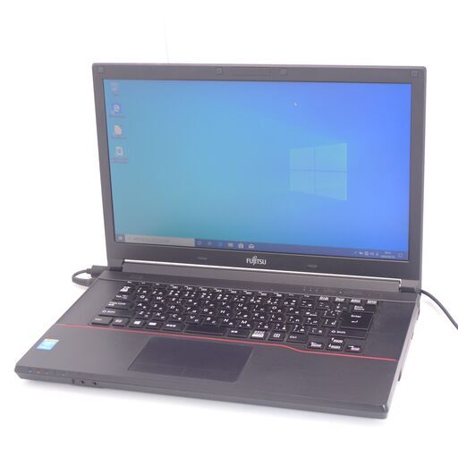 中古良品 15インチ 日本製 ノートパソコン 富士通 FUJITSU A574/K 第4世代 Core i3 8GB DVDマルチ Windows10 Office 即使用可