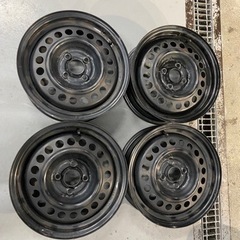 15インチ　スチールホイール　5.5J PCD 100