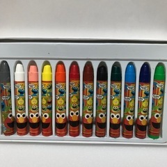 セサミストリート　クレヨン　12色の画像