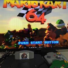 【全国配送可】任天堂64 ロクヨン ソフト12個付（動作確認済）の画像