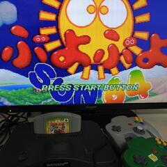 【全国配送可】任天堂64 ロクヨン ソフト12個付（動作確認済）の画像