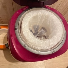 オムツゴミ箱 クルルンポイ スペア付の画像