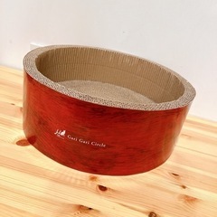 中古品 猫用ベッド 爪とぎ 強化段ボールタイプ